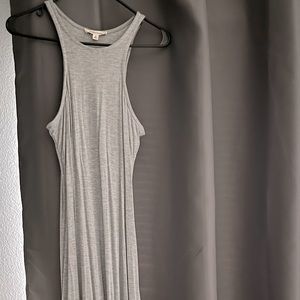 NEW grey maxi dress